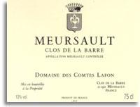 Comte Lafon - Meursault Clos De La Barre 2004