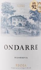 Bodegas Ondarre - Rioja Reserva 2019