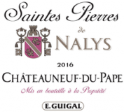 Chateau de Nalys - Saintes Pierres Chateauneuf-du-Pape 2016 (Pre-arrival)