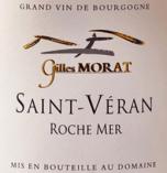 Gilles Morat - Saint Veran 'Roche Mer' 2022