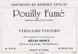 Régis Minet - Pouilly-Fumé Vieilles Vignes 2022